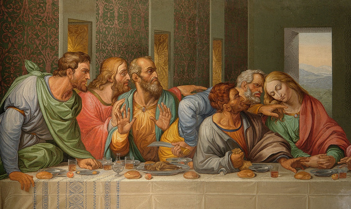 Detail_of_the_Da_Vinci%27s_The_Last_Supper_by_Giacomo_Raffaelli,_Vienna