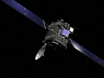 Phi thuyền Rosetta vừa "thức dậy" sau 10 năm để bắt đầu cuộc thăm d nghin cứu sao chổi.