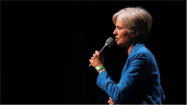Bà Jill Stein ở đảng Xanh đang kêu gọi tái kiểm phiếu