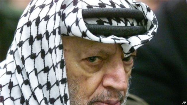Cựu Chủ tịch Palestine Yasser Arafat.