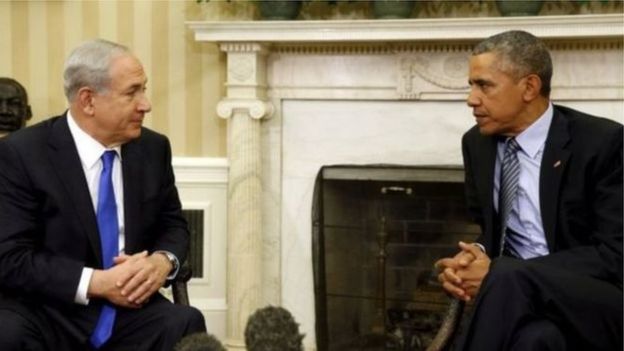 Thủ tướng Netanyahu có mối quan hệ không suôn sẻ với Tổng thống Obama