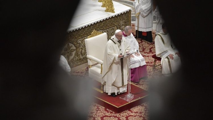 Pope Francis at Mass on the Epiphany