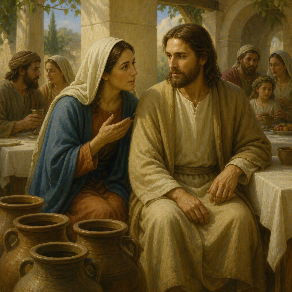 What does John 2:3 mean? | Bible Art