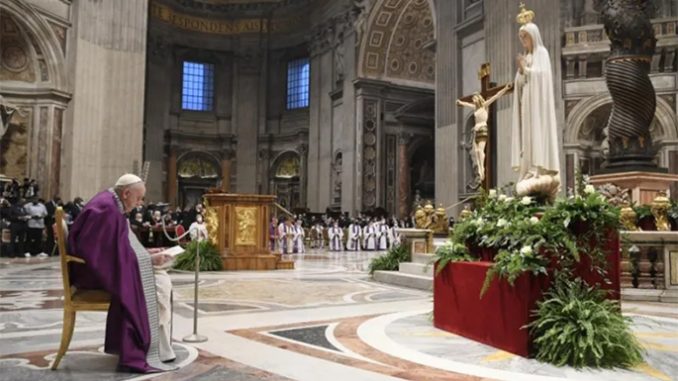 Pope Francis consecrates Russia and Ukraine to the Immaculate Heart of Mary – Catholic World Report