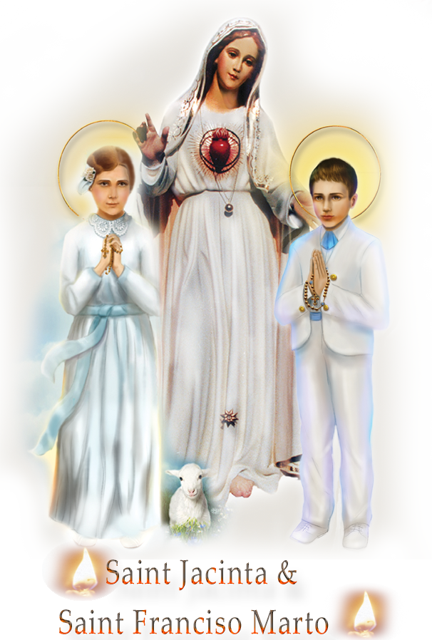 Saint Jacinta & Saint Francisco - Children of the Eucharist